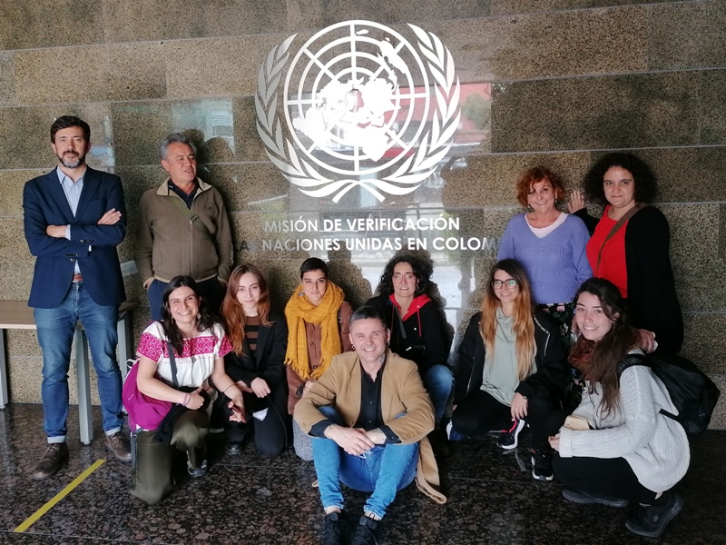 Delegación asturiana en la Misión de la ONU designada para seguimiento del proceso de Paz.