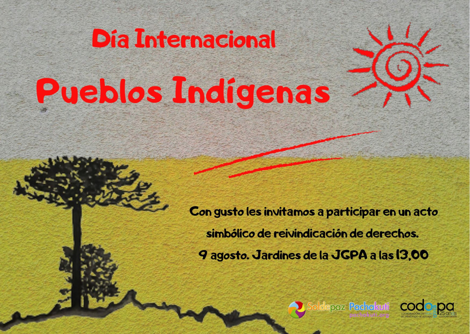 Acto simbólico Día Internacional de los Pueblos Indígenas
